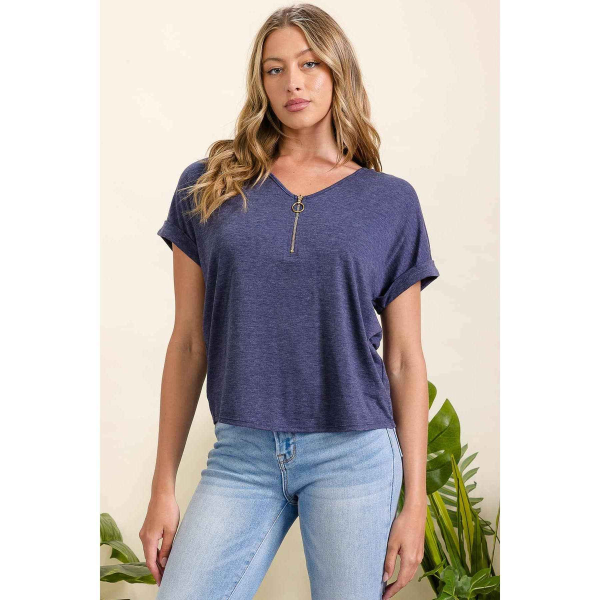 Perseption - ZIPPER FRONT DOLMAN