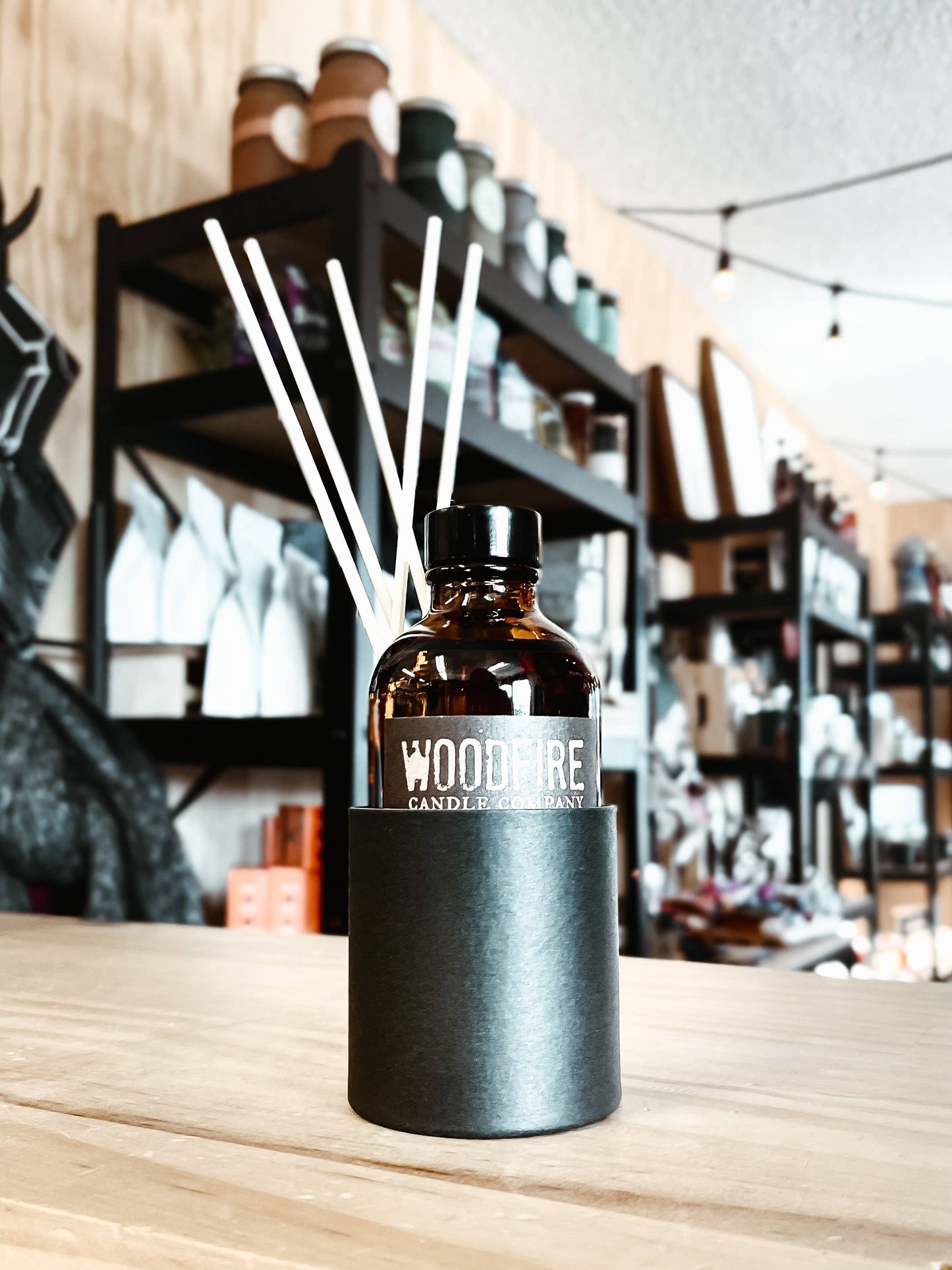 Woodfire Candle Co Reed Diffuser - 4oz Flameless Fragrance