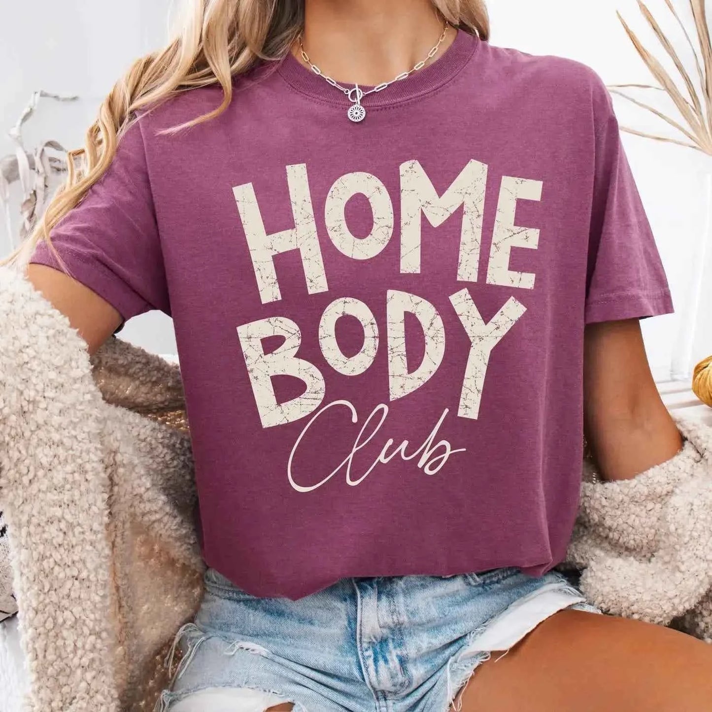 Happy Tees by Jenny - Home Body Club Unisex Graphic Tee
