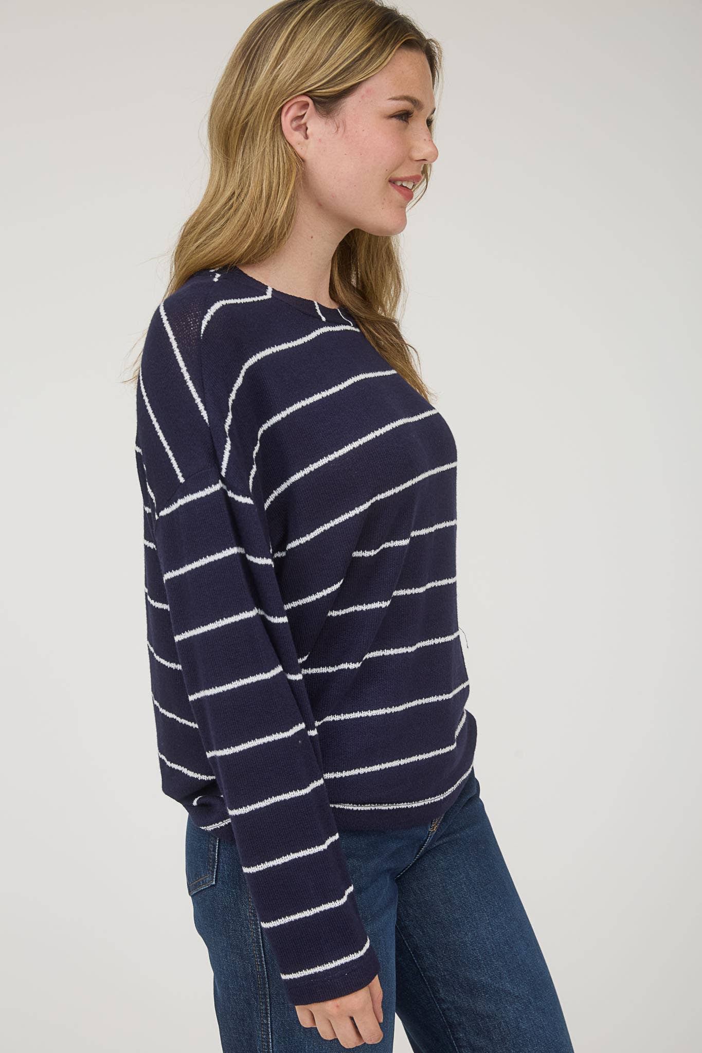 Stripe Long Sleeve Top