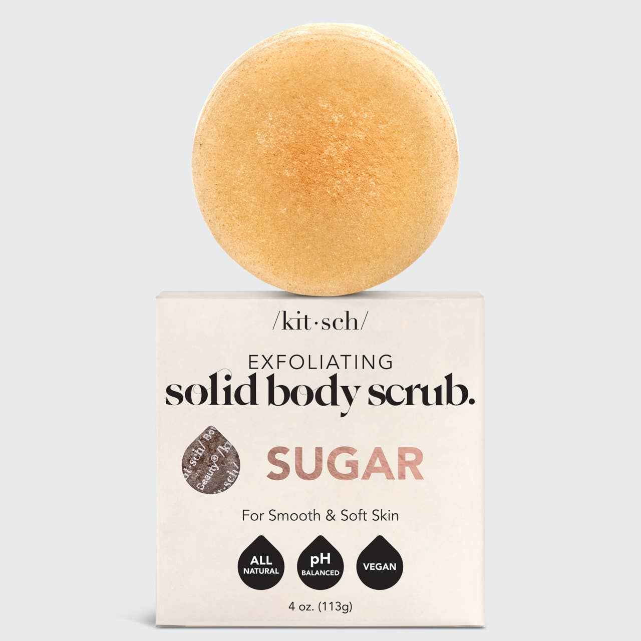 Sugar Exfoliating Body Scrub Bar