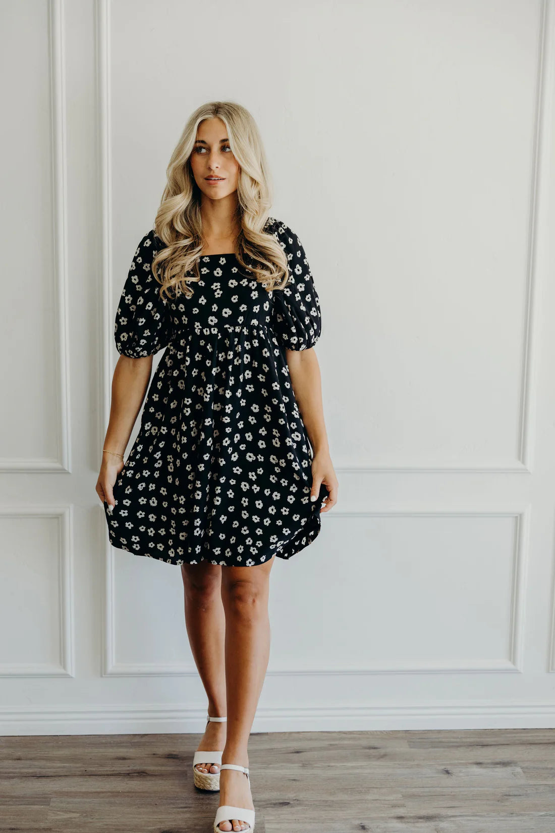 Tatum Muted Floral Dress