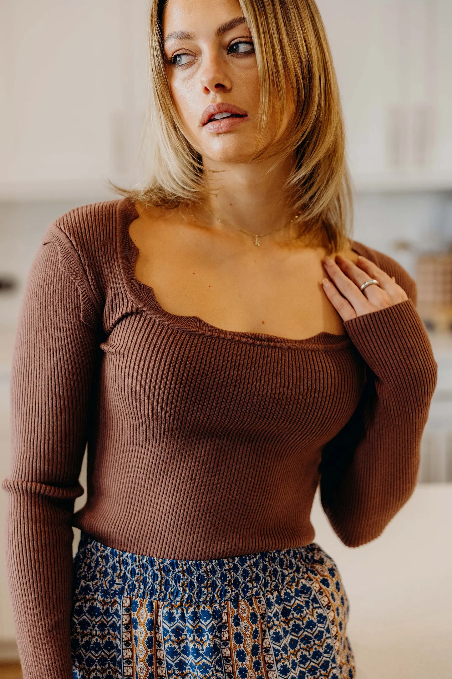 Scallop Sweater