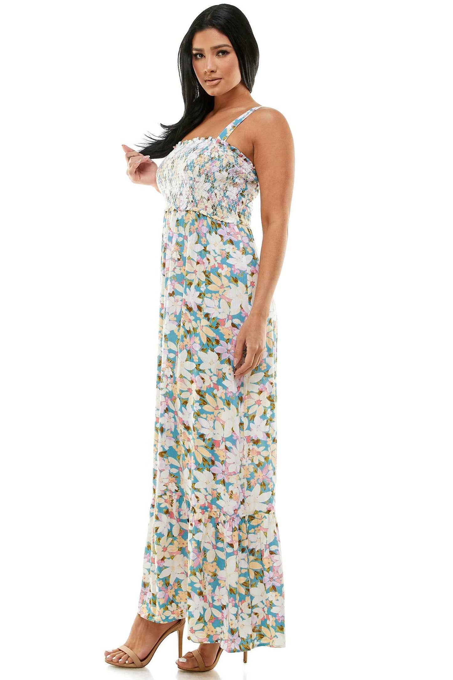Meadow Bloom Maxi Dress