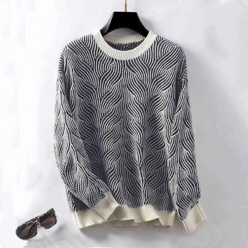 Wave Knit sweater