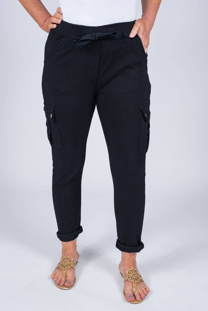 Premium Ashley Cargo Pant w/Back Pockets