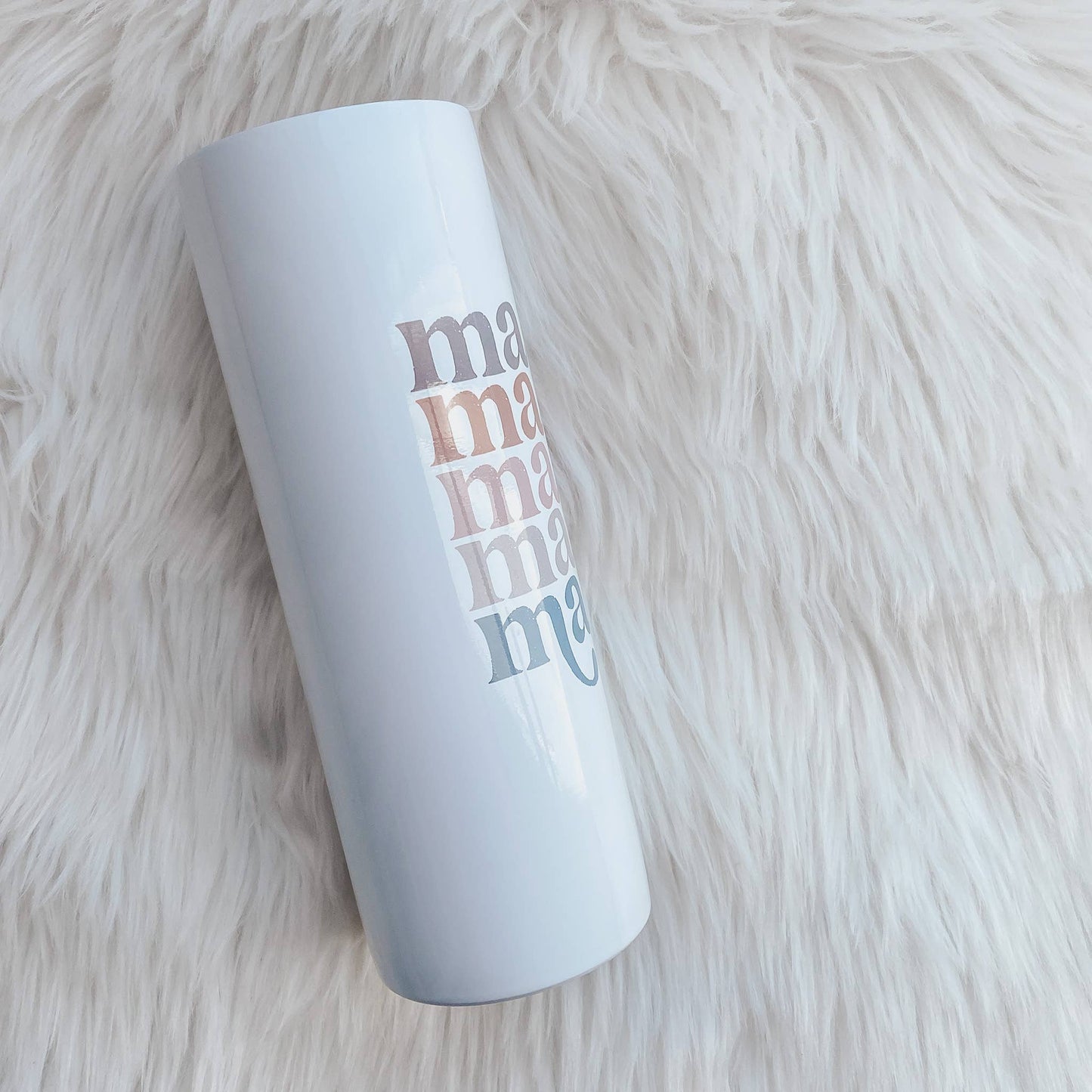 Retro MAMA Tumbler 20oz Skinny