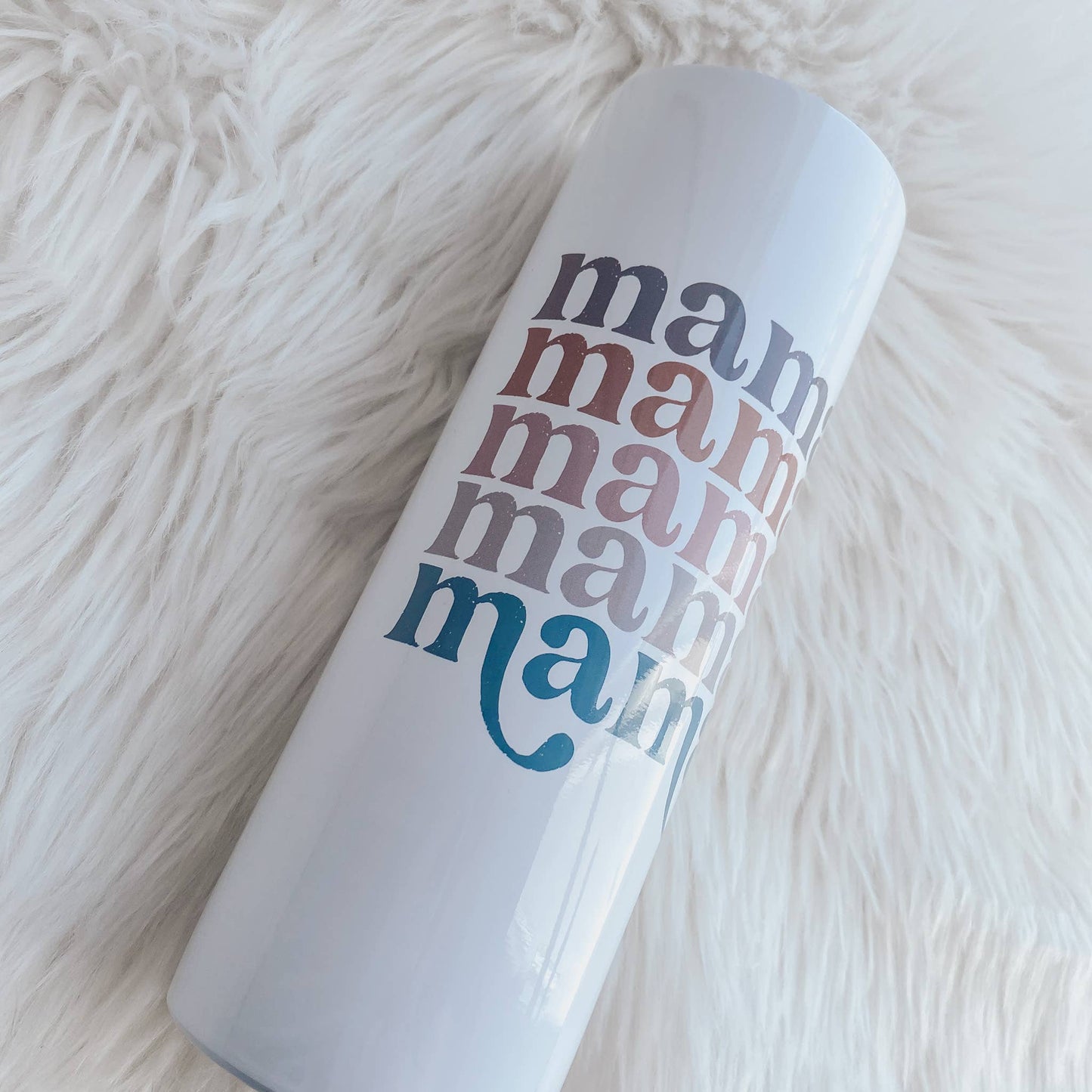 Retro MAMA Tumbler 20oz Skinny