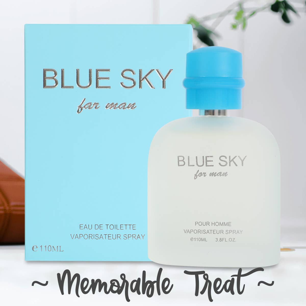 Blue Sky Spray Cologne for Men 3.8 oz