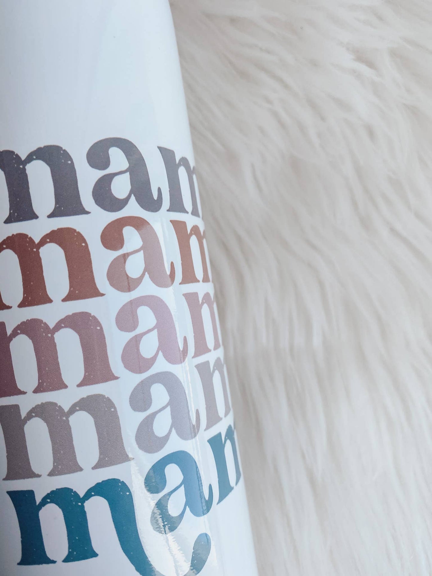 Retro MAMA Tumbler 20oz Skinny
