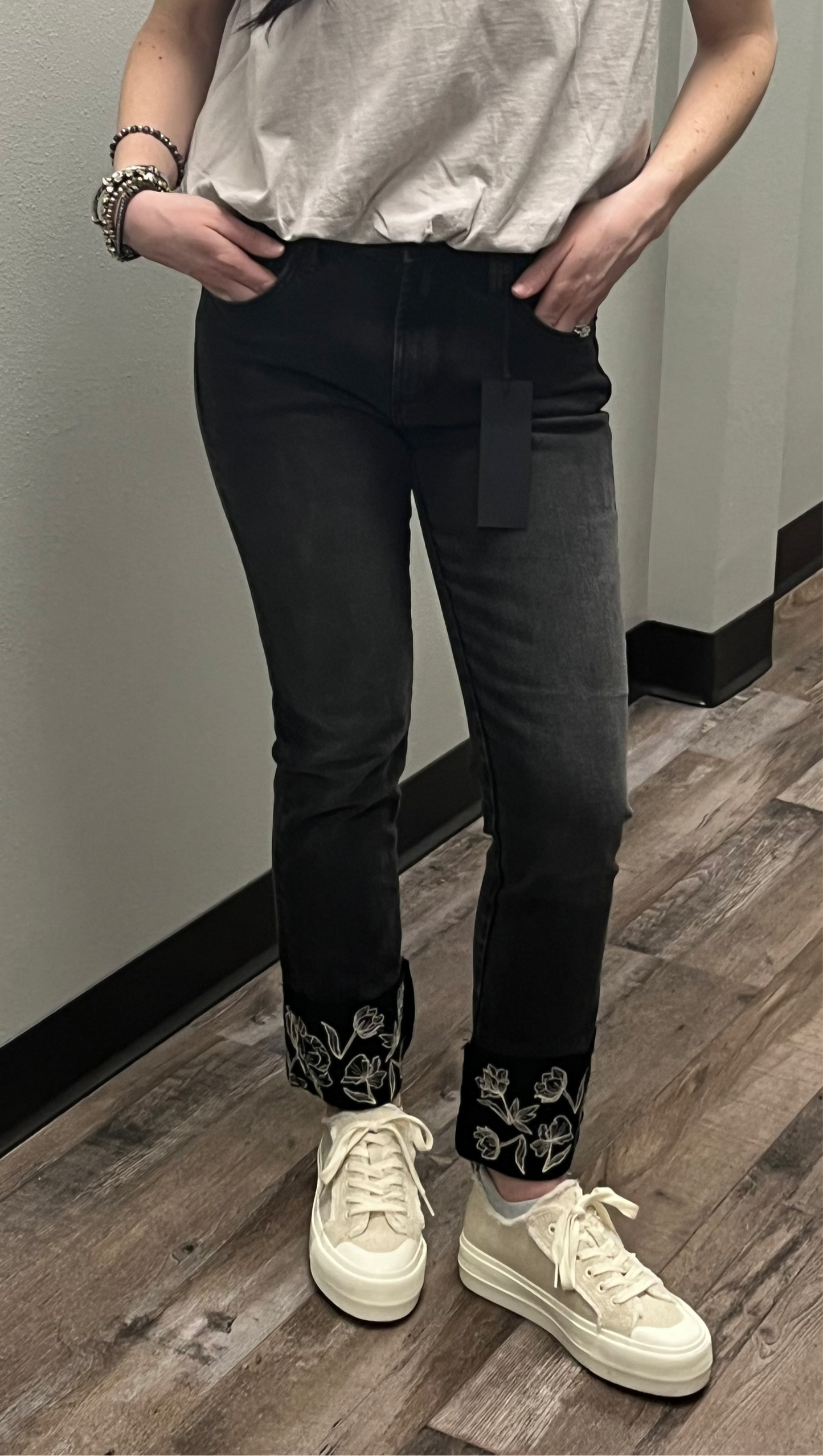 Collette Etched Jean