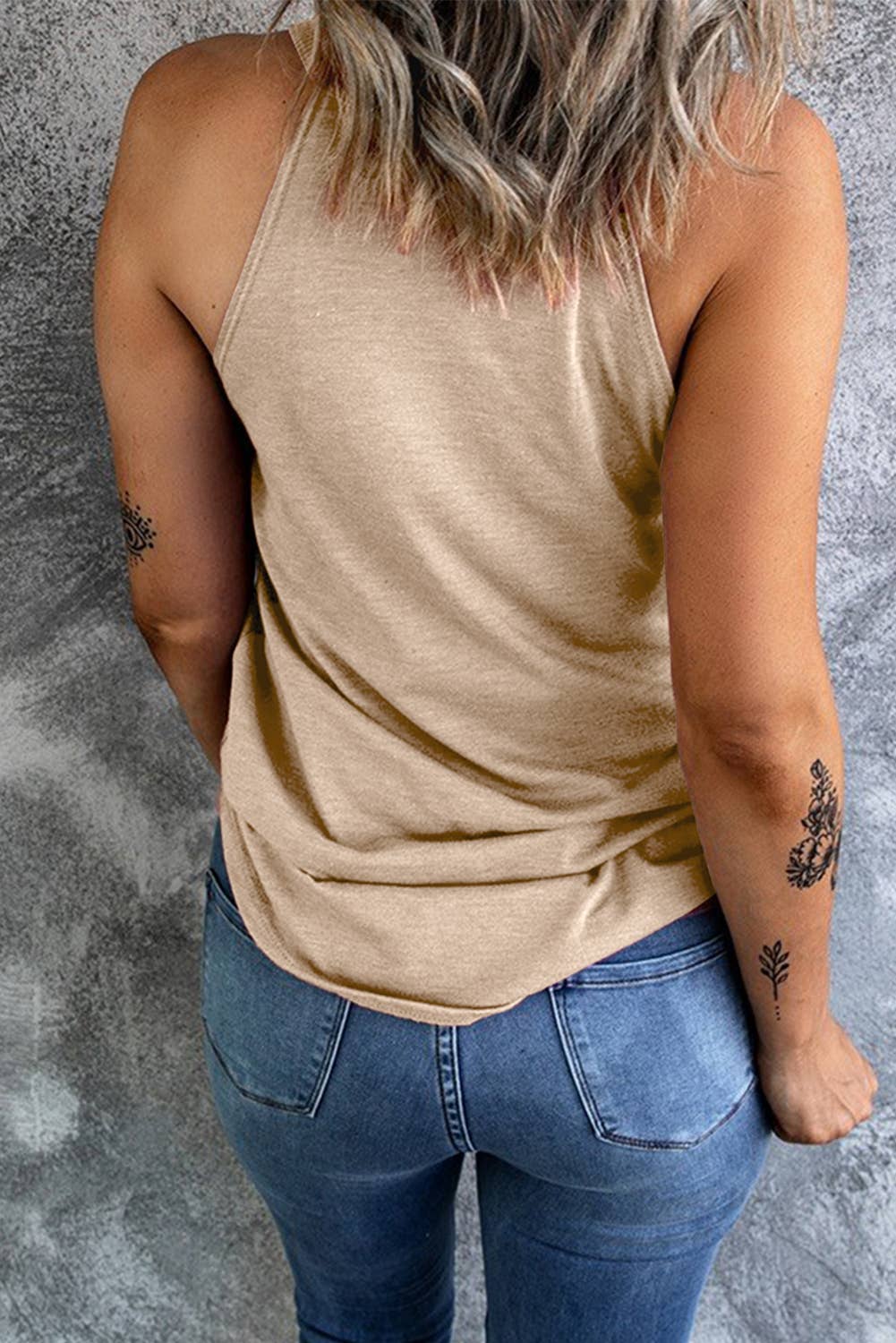 Colorblock Tank Top