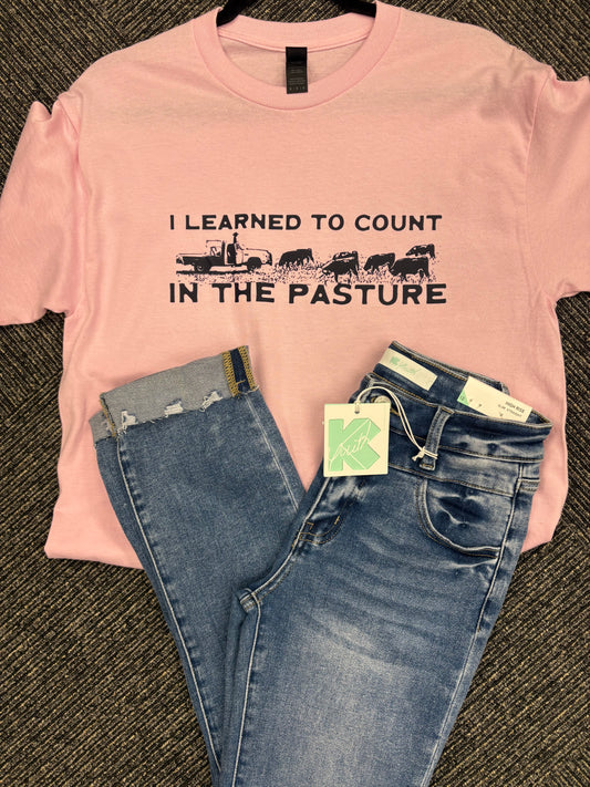 Count in the Pasture T Shirt