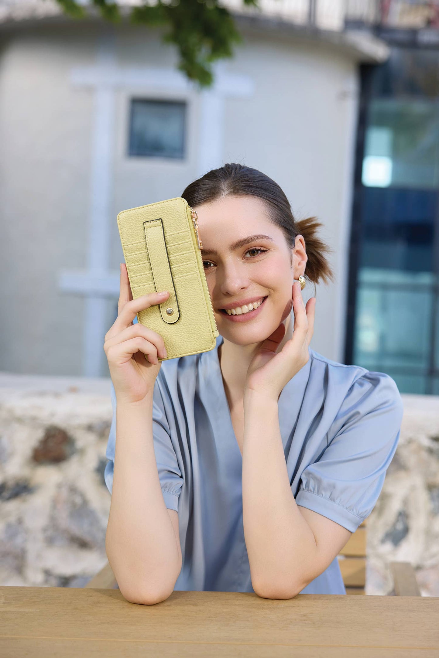 Saige RFID Slim Card Holder Wallet
