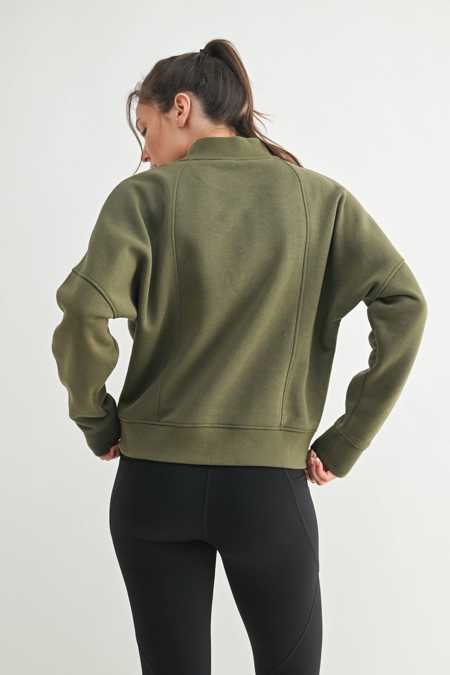 Princess Seam Quarter Zip Pullover