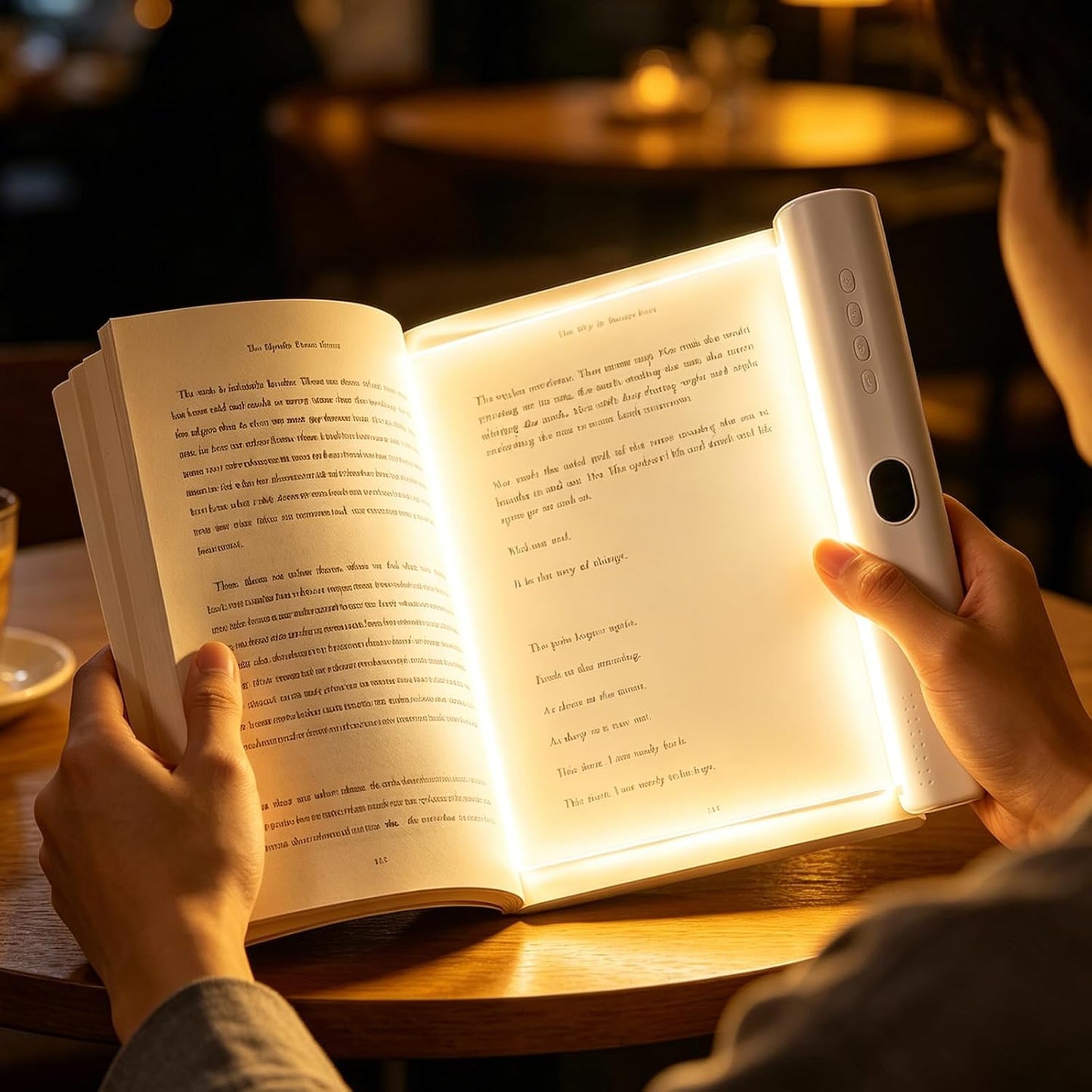 LED Flat Book Light