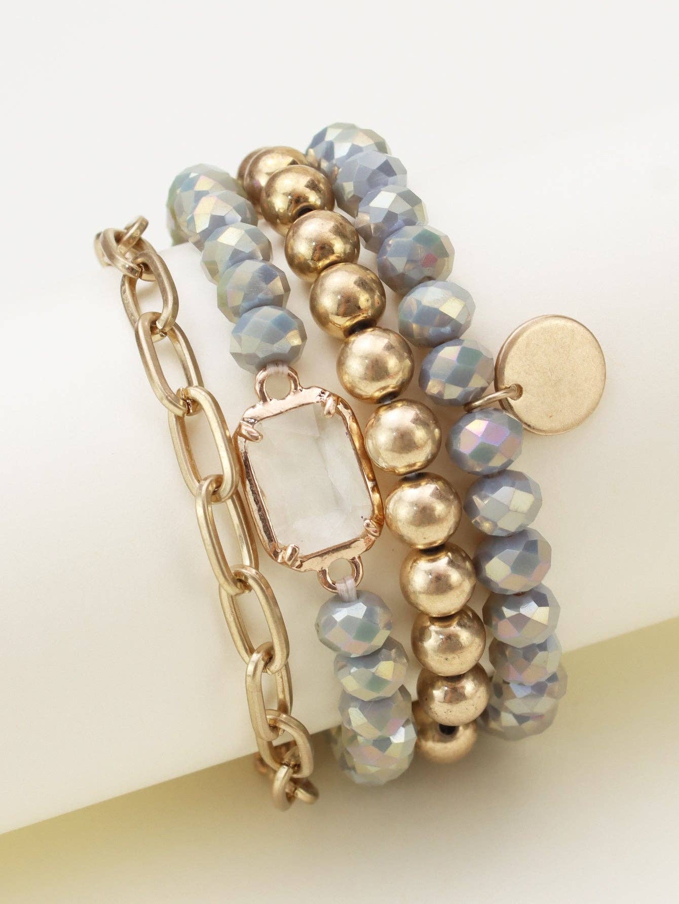 Multi Strand Beaded Bracelet