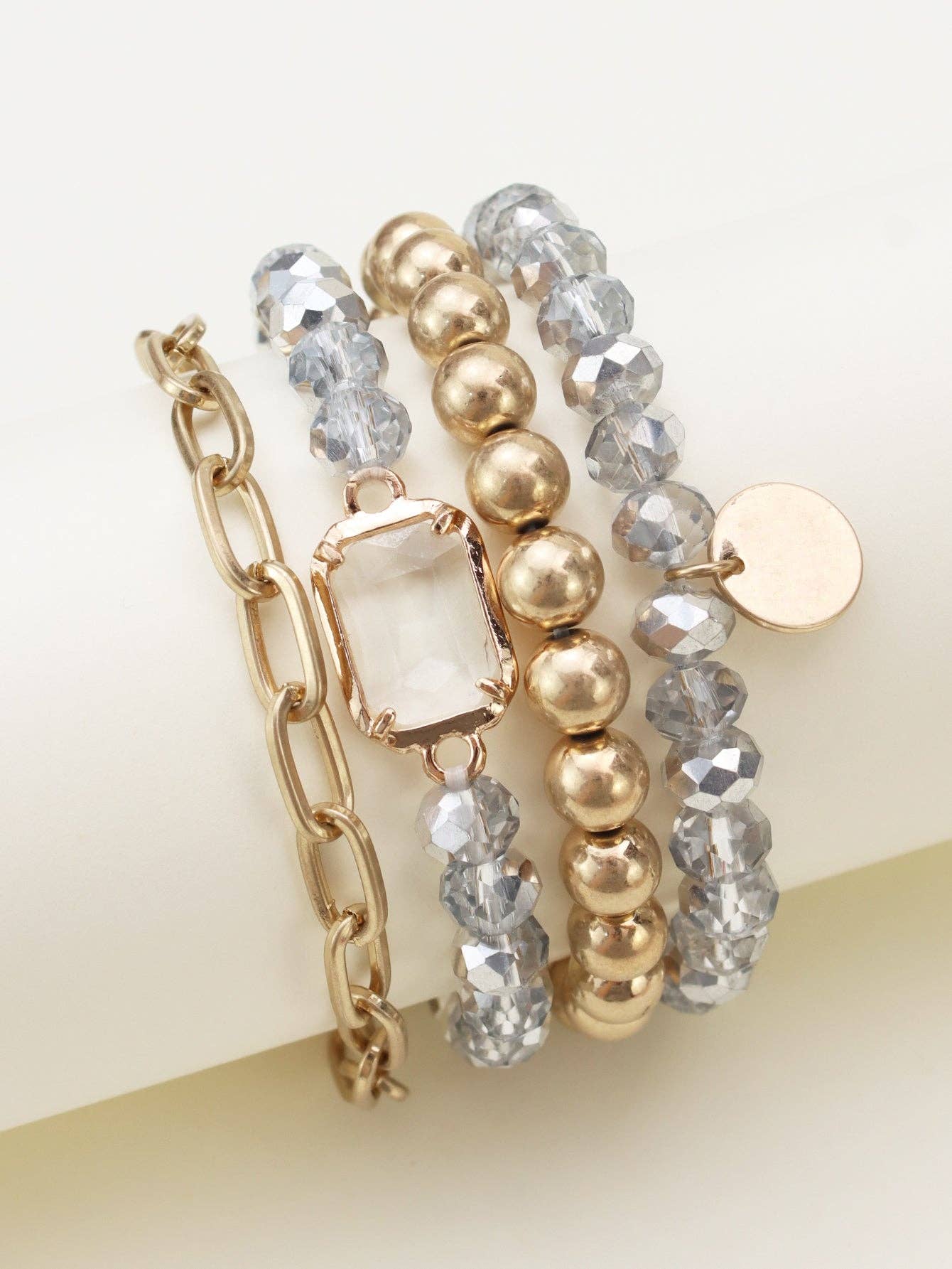 Multi Strand Beaded Bracelet