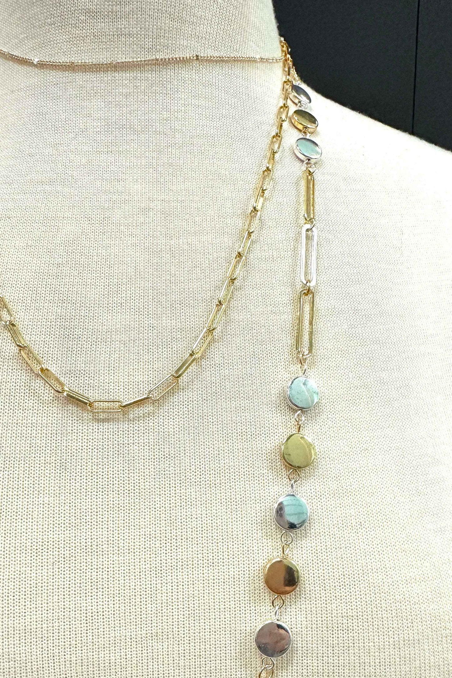 3 Row Layered Necklace