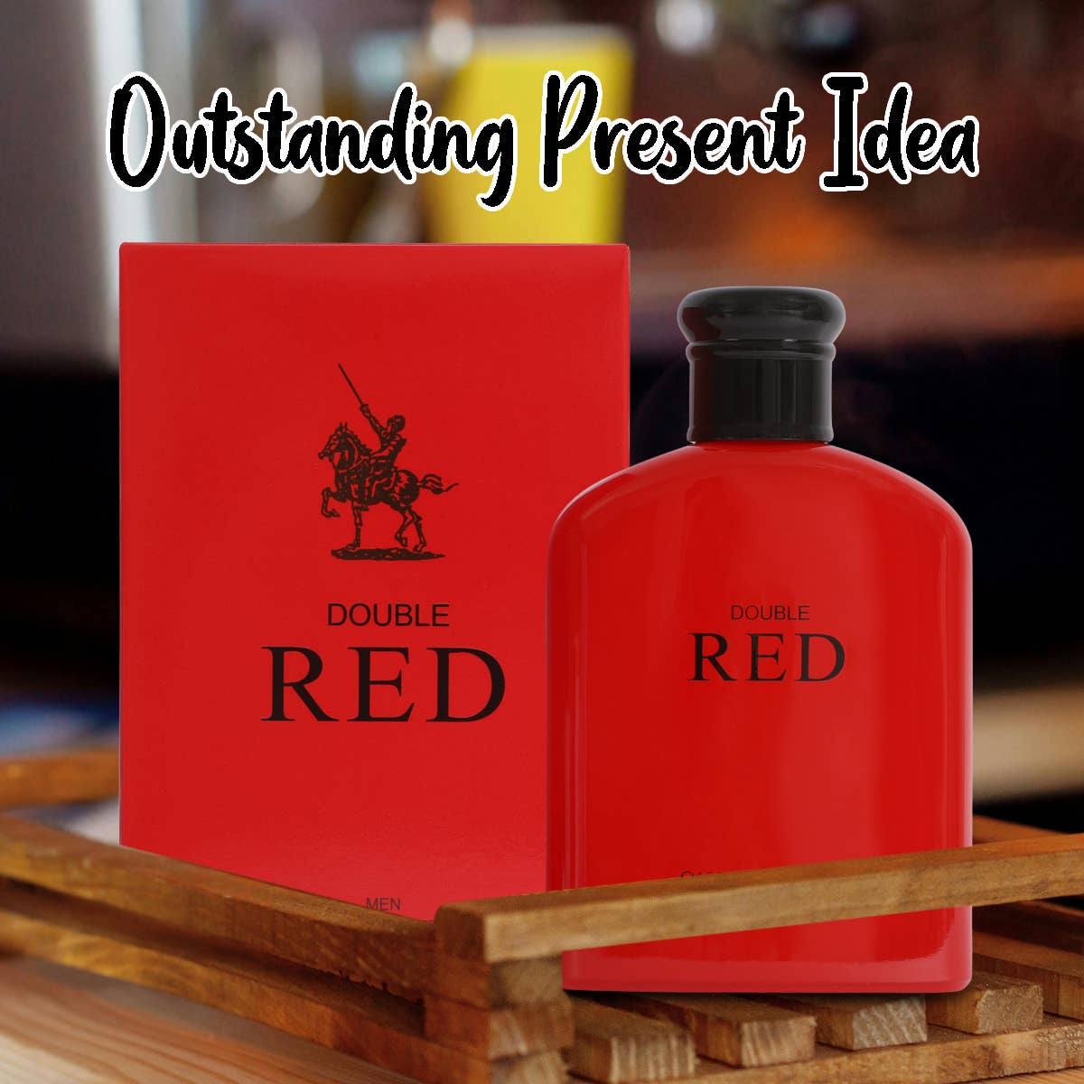 Double Red Spray Cologne For Men