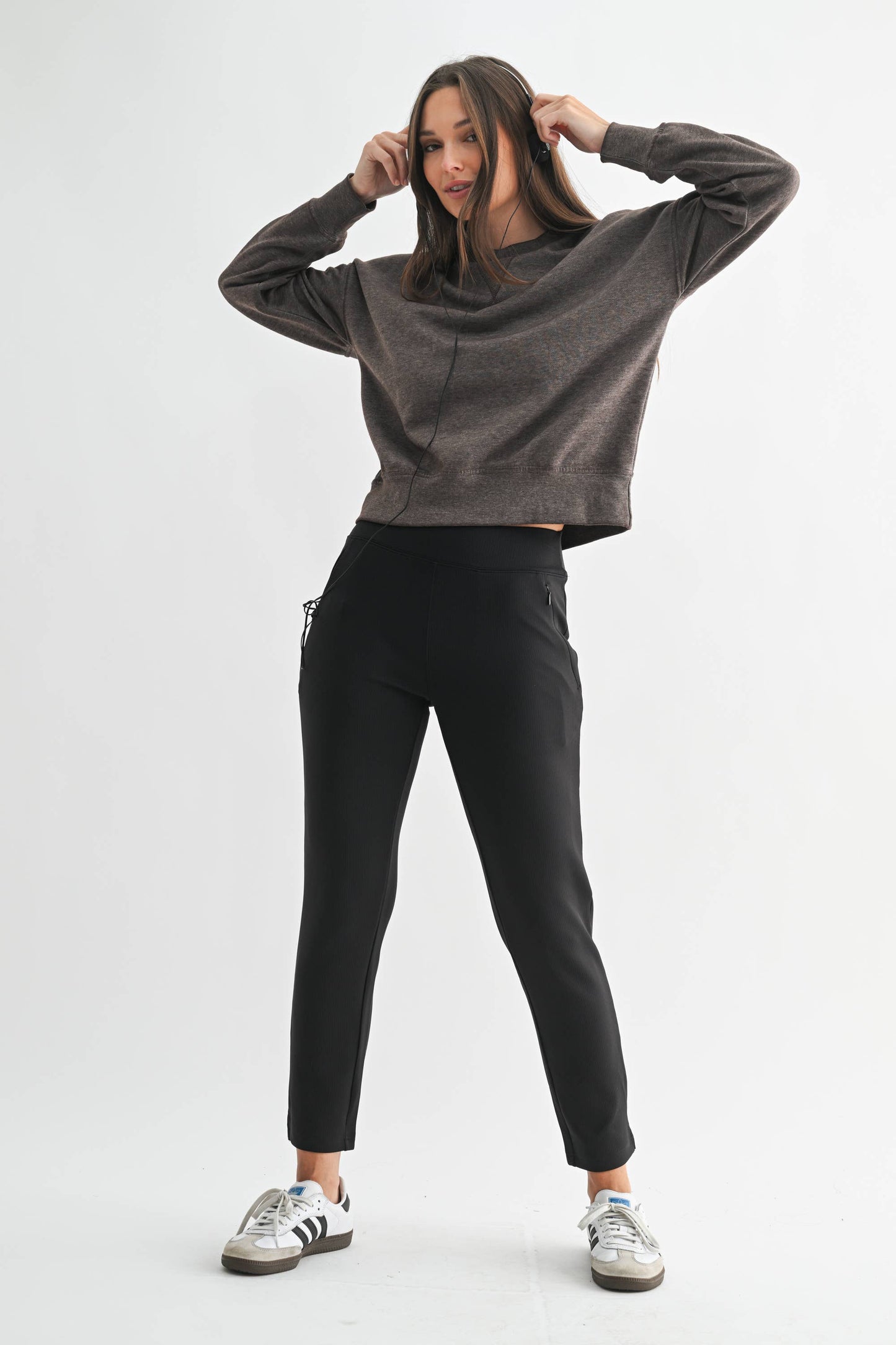 Burned Out Crewneck Sweater