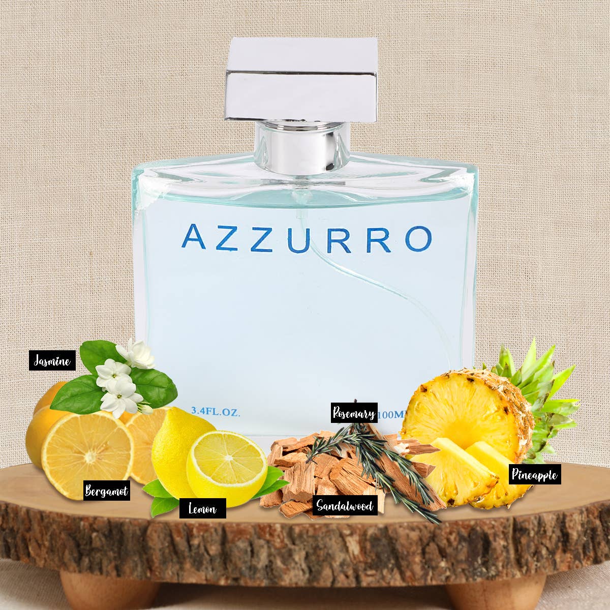 Azzurro Spray Cologne For Men
