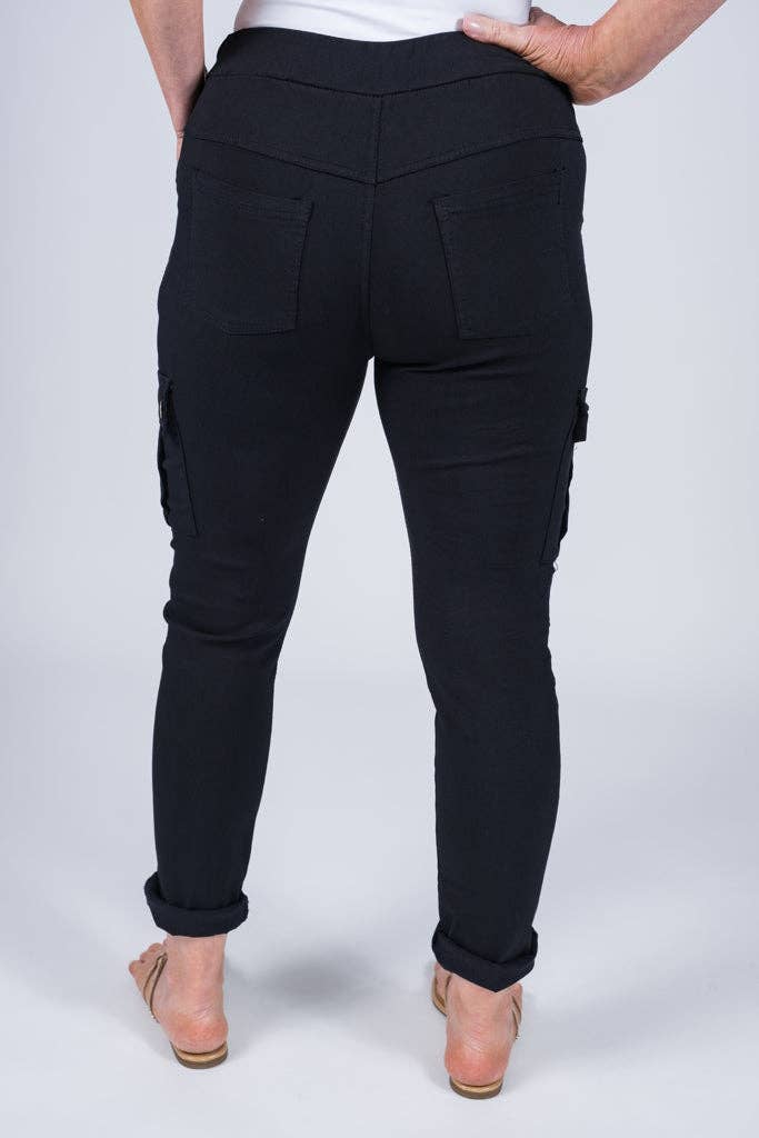 Premium Ashley Cargo Pant w/Back Pockets