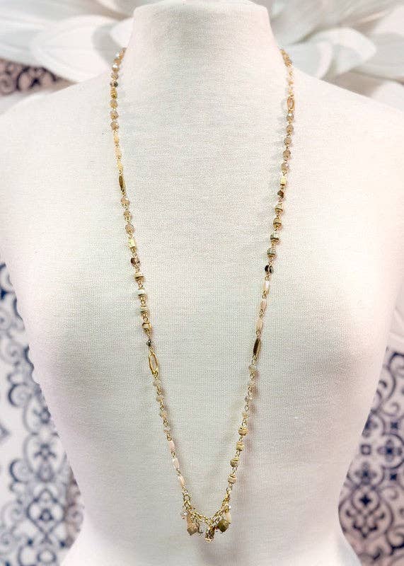 Long Three's a Charm Necklace