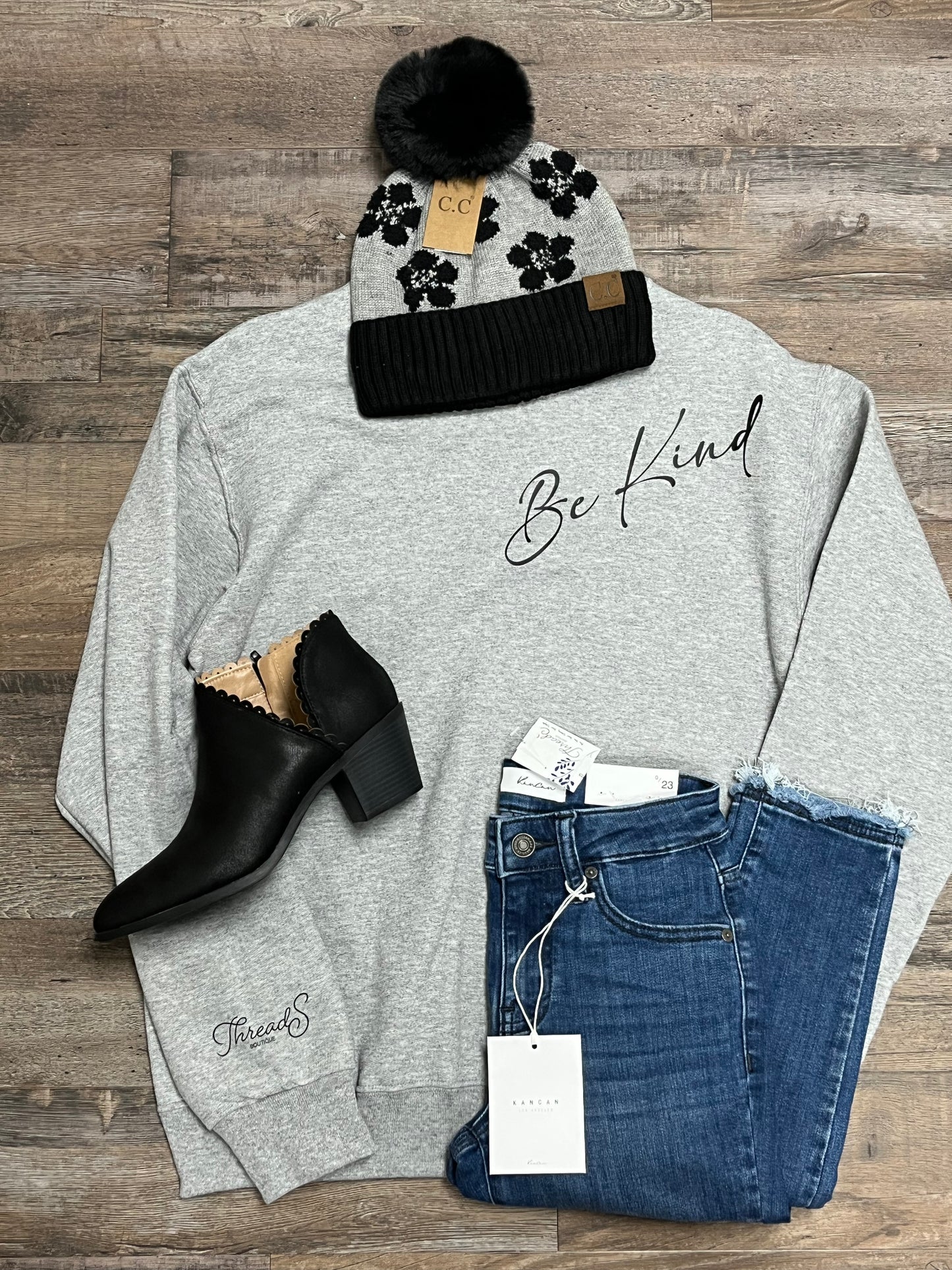 Be Kind: Threads Crewneck