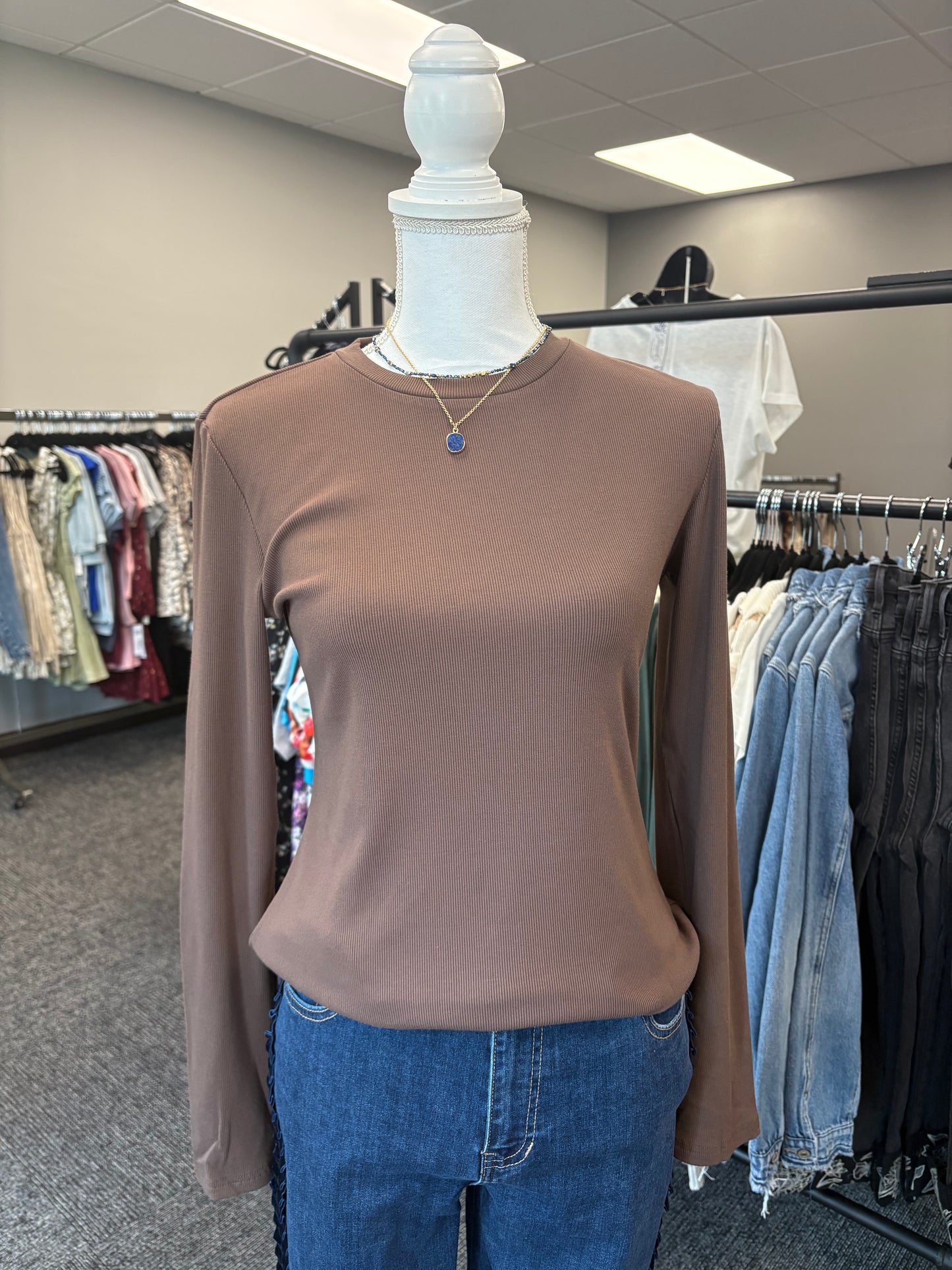 High Neck Long Sleeve