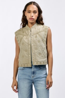 Mina Sleeveless Jacket