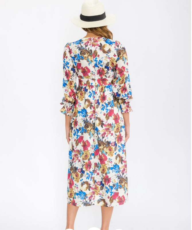 Floral Midi Dress