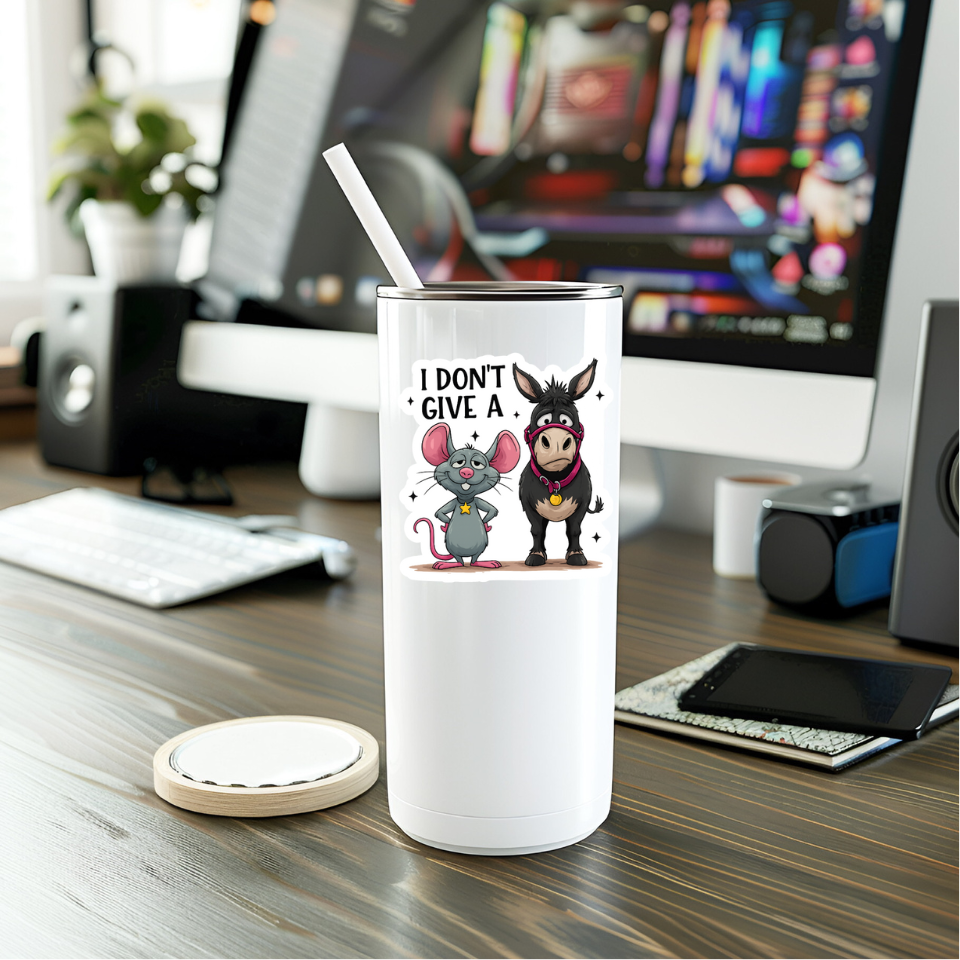 Funny I Don't Give A Sticker