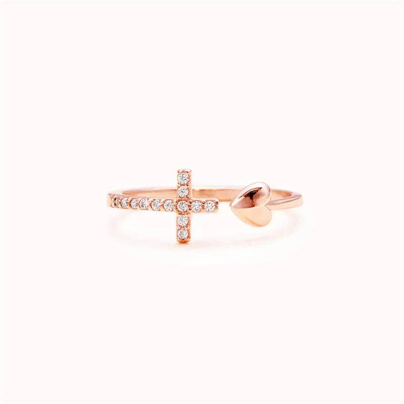Sterling Silver Cross Ring