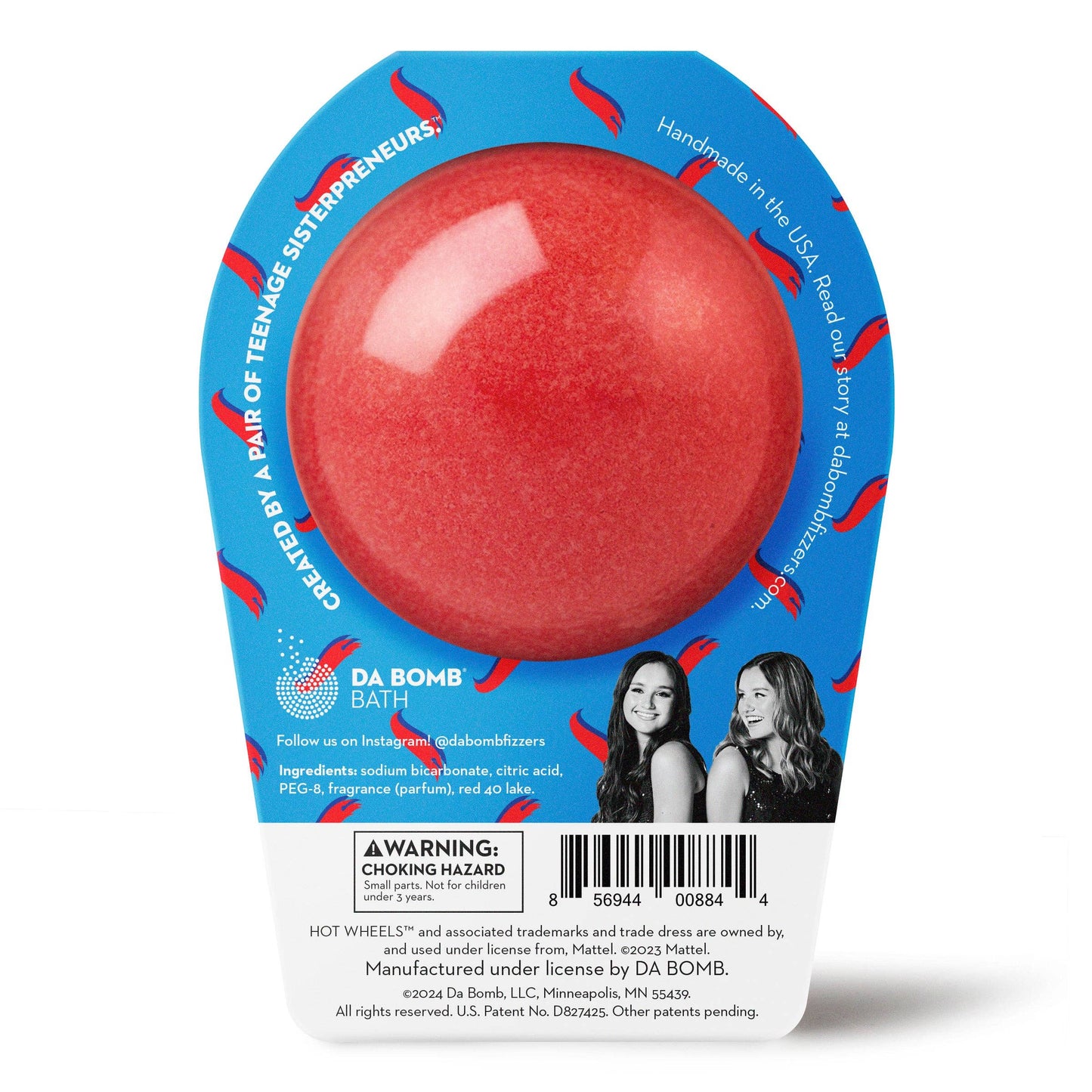 Da Bomb Bath Fizzers - Hot Wheels™ Red Bomb™
