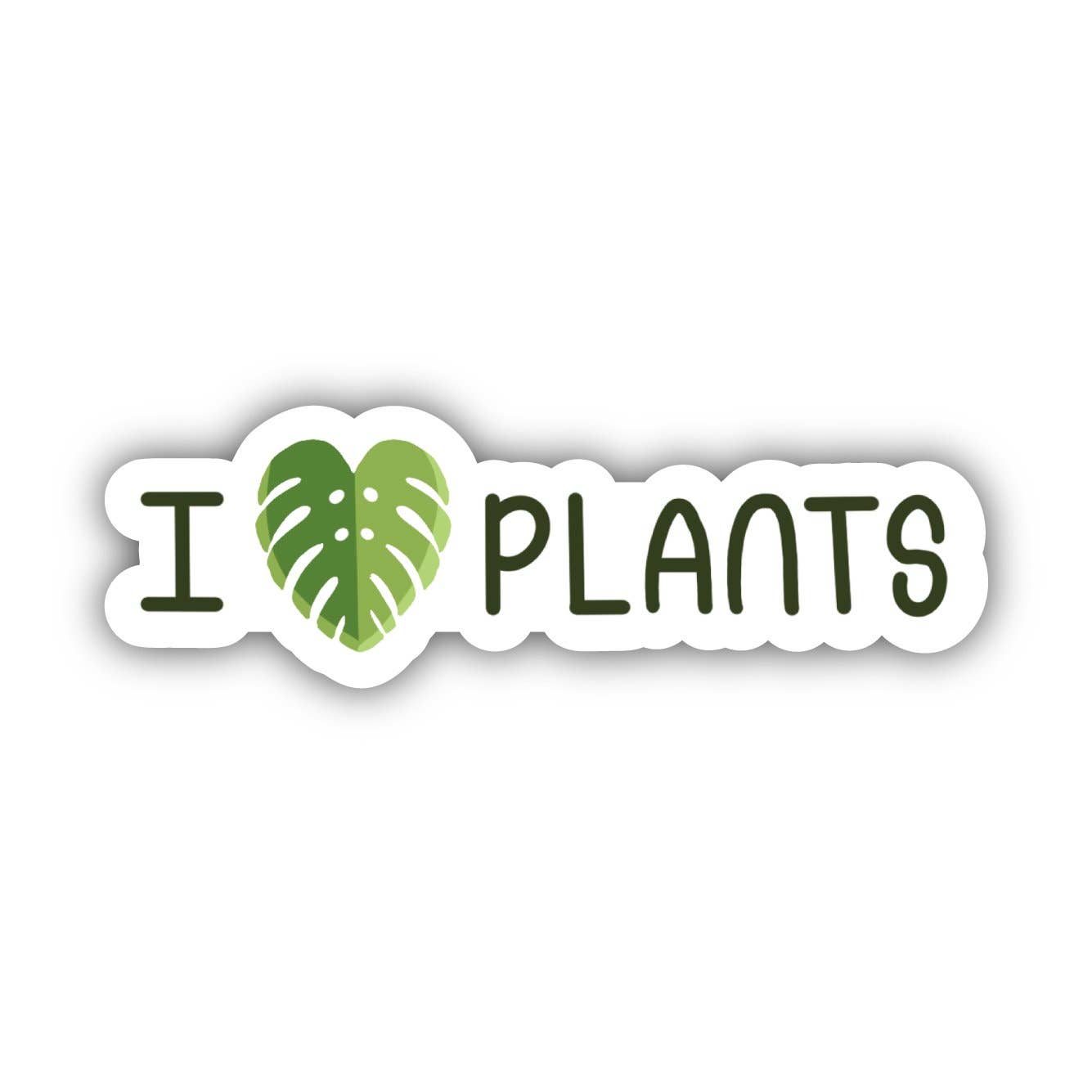 I Heart Plants Sticker