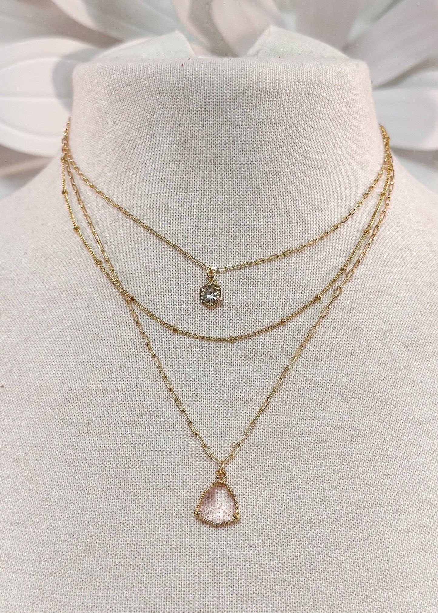 Laura 3 Layer Chain - Threads Boutique