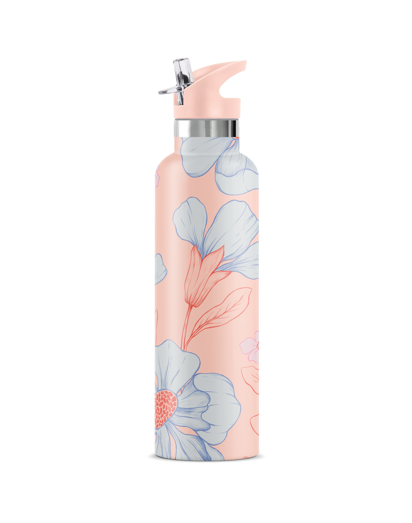 GEORGIANA Peach Insulated Water Bottle