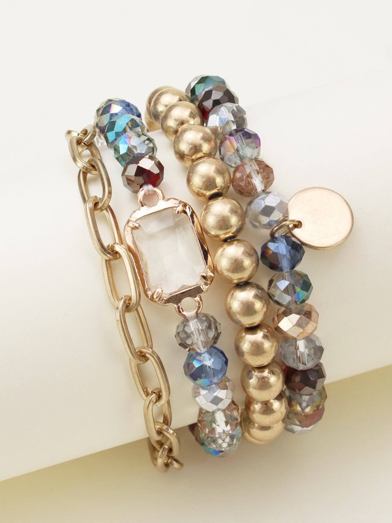 Multi Strand Beaded Bracelet