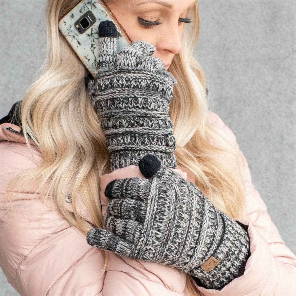 CC Multi Color Touchscreen Gloves
