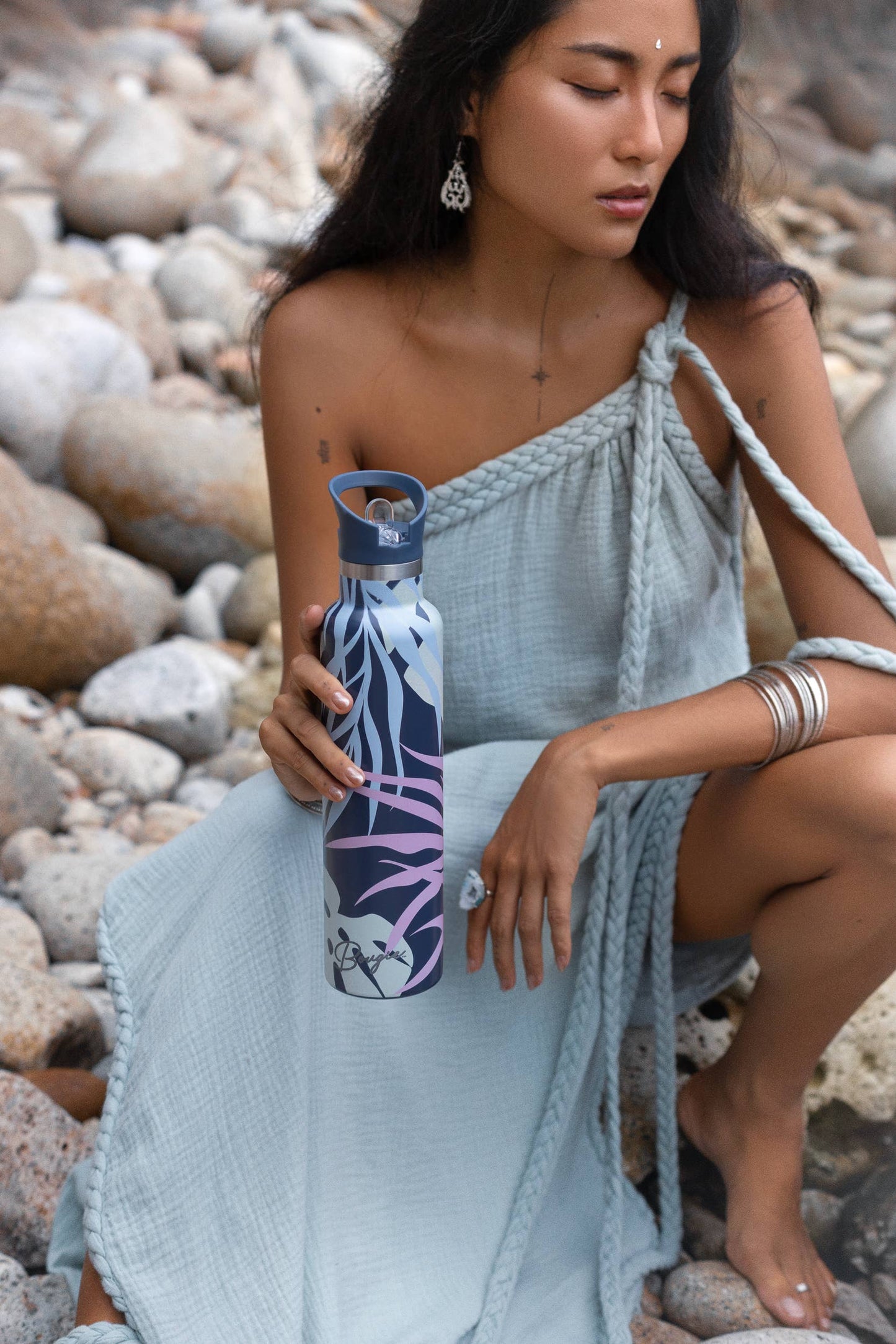NAHELE Hawaiian Forest Insulated Water Bottle