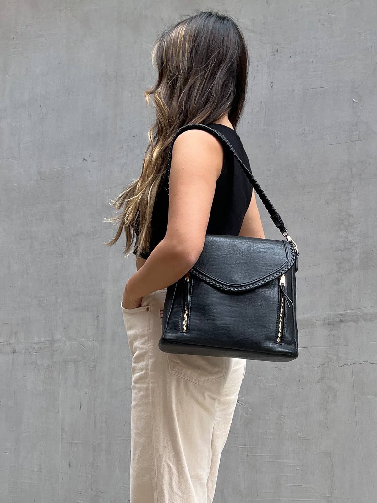 Lorelei Double Zip Crossbody