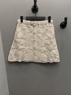 Crochet Mini Skirt