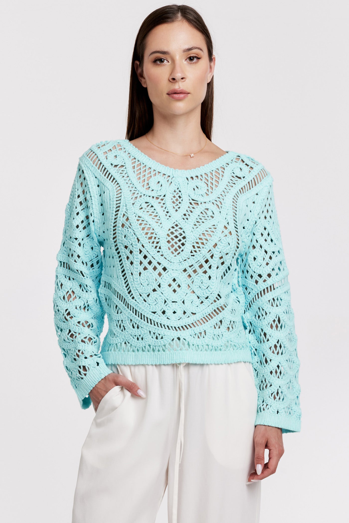 Amalina Crochet Top