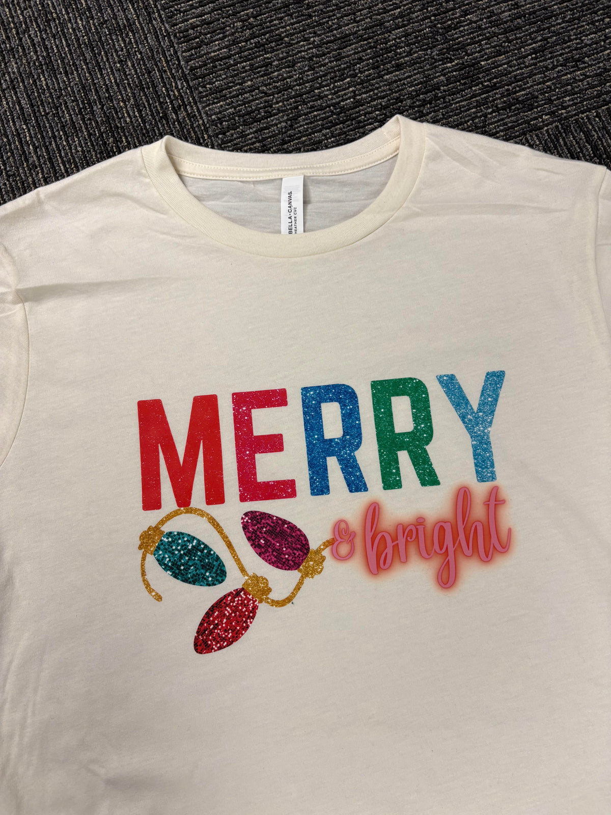 Merry & Bright Long Sleeve Tshirt