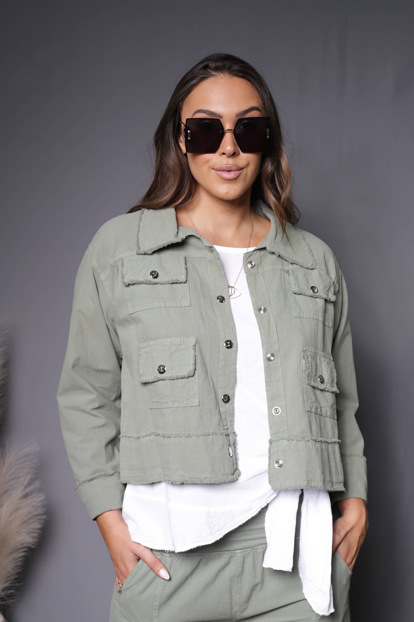Gigi  Peruvian Cotton Jacket