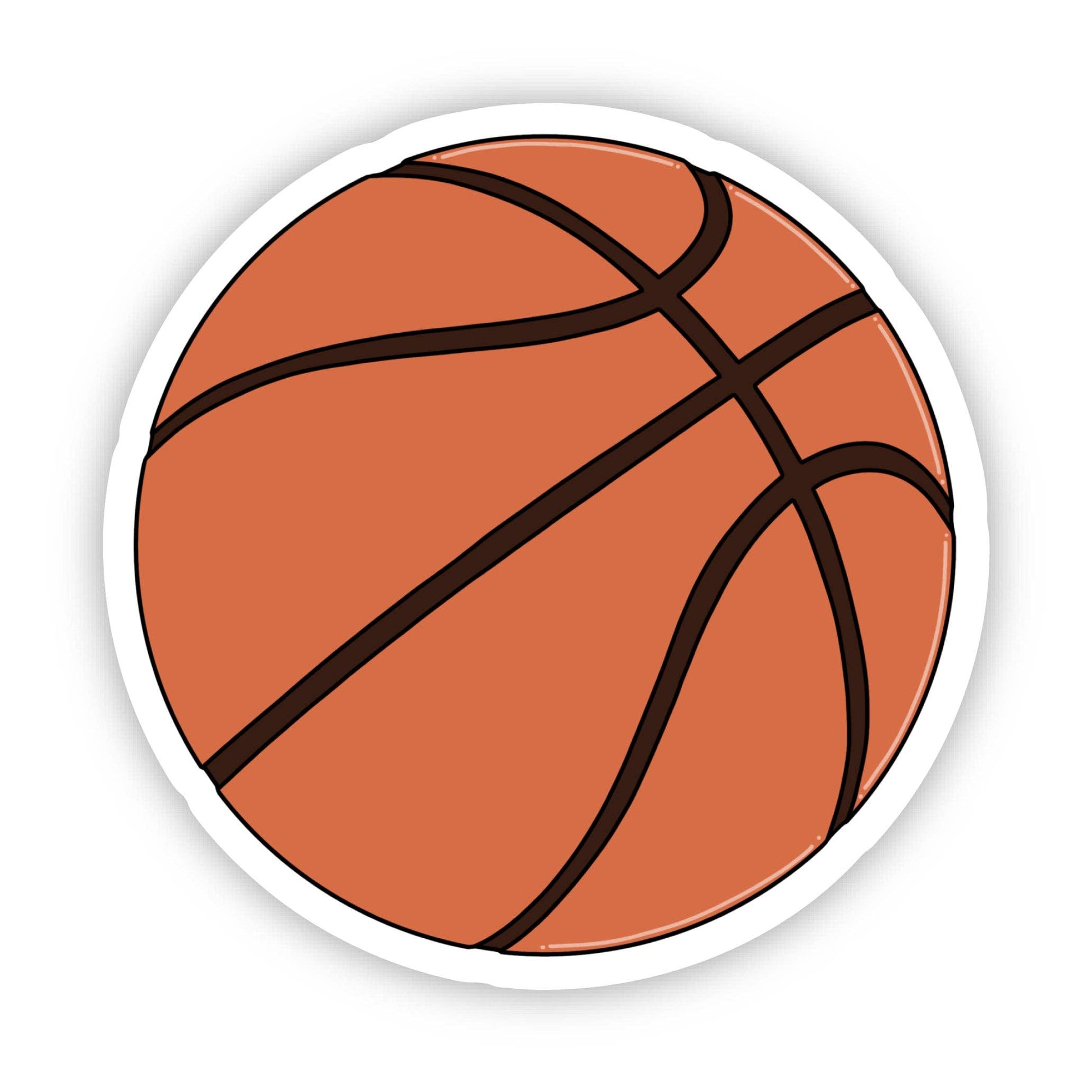 Basketball Sticker - Threads Boutique