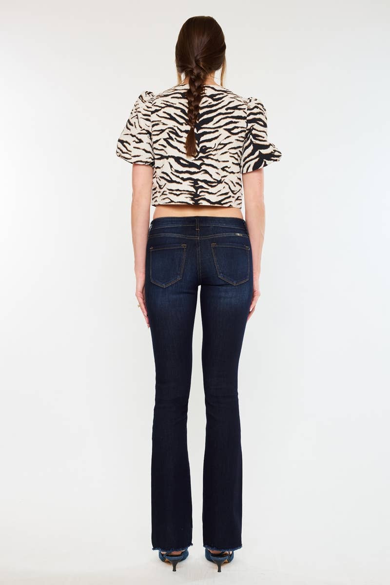 Kan Can Low Rise Bootcut Jeans