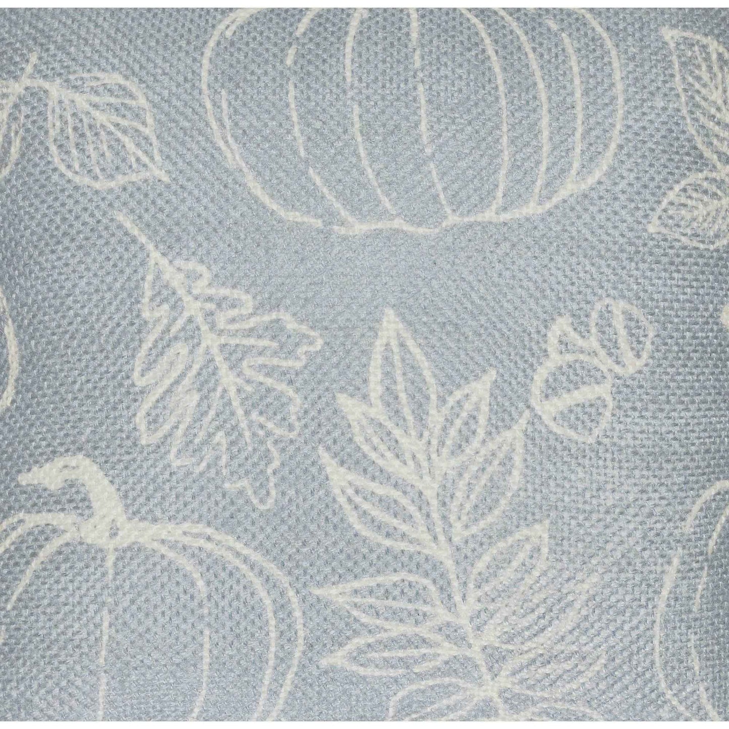 Grey Pumpkin Table Runner Fall Farmhouse Decor 12x36