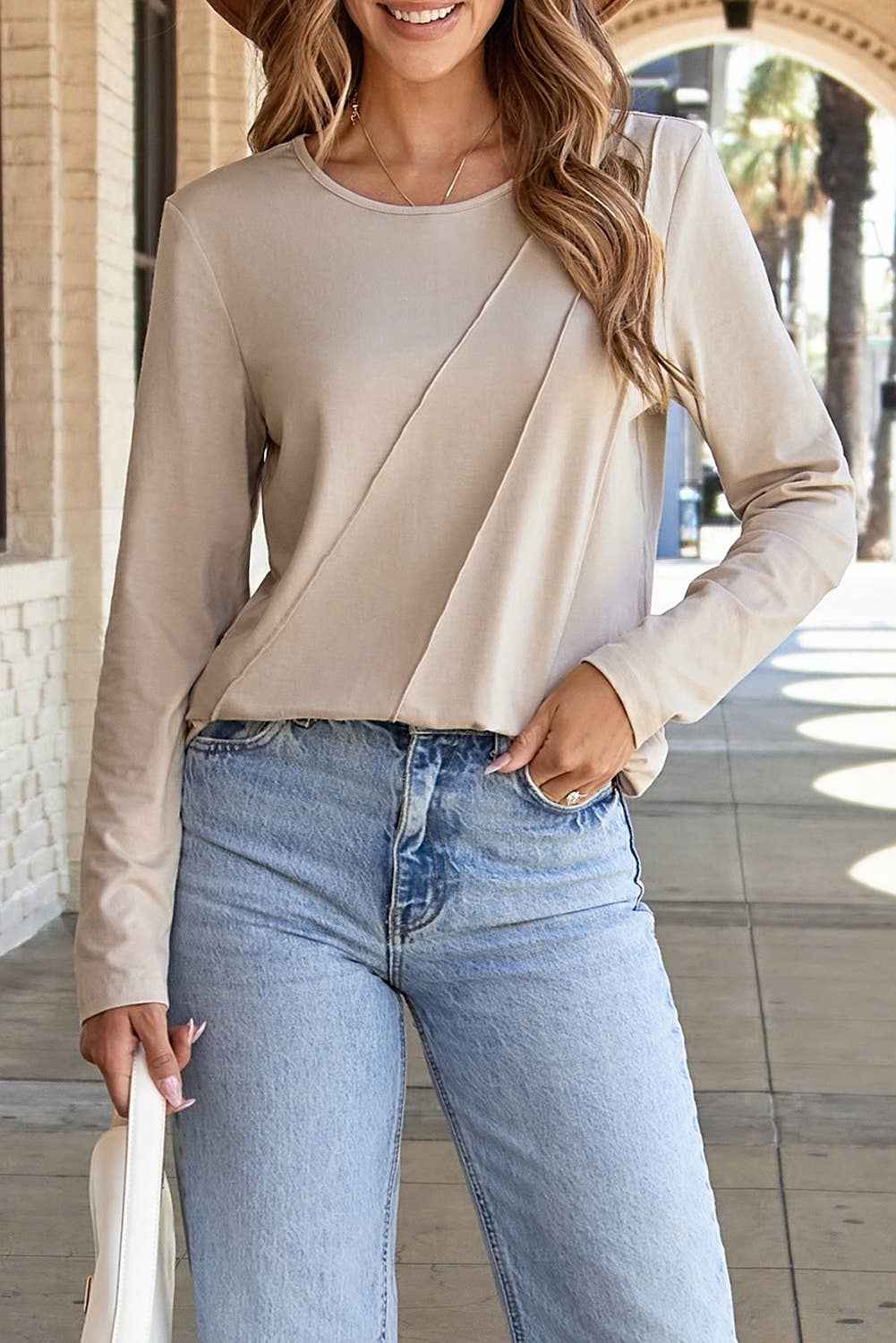 Asymmetric Long Sleeve